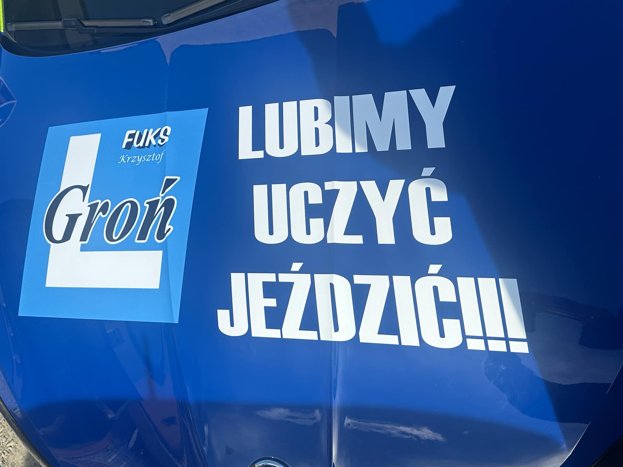 Гасло FUKS: Ми любимо навчати водінню